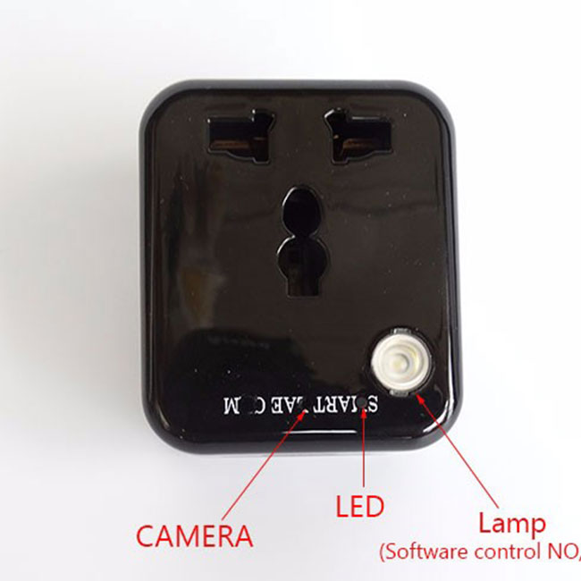 コンセント型 隠しカメラ 