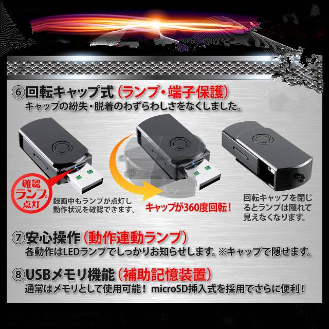 usbメモリ型ビデオカメラ