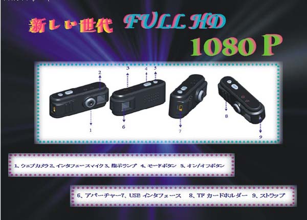 小型カメラ 長時間
